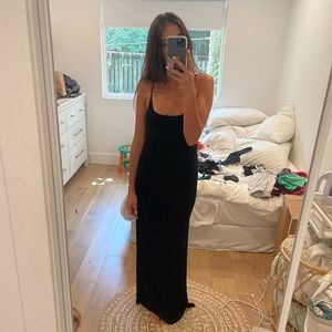 Tobi Black Maxi Dress